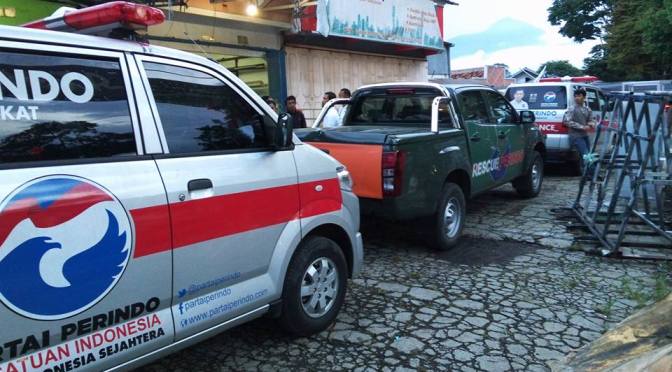 Rescue Perindo Terjunkan Empat Ambulance untuk Korban Banjir Garut